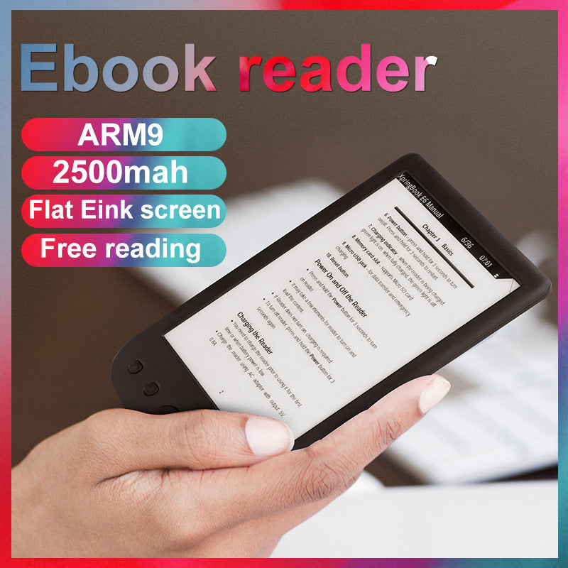 Fonepia 6-Inch E-Ink Display Ebook Reader
