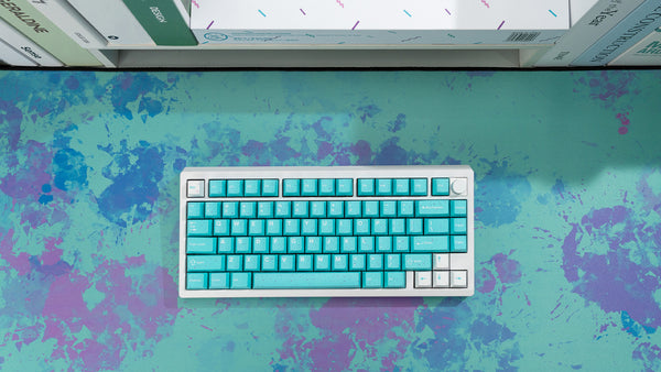 WS Purquoise Keycaps Set