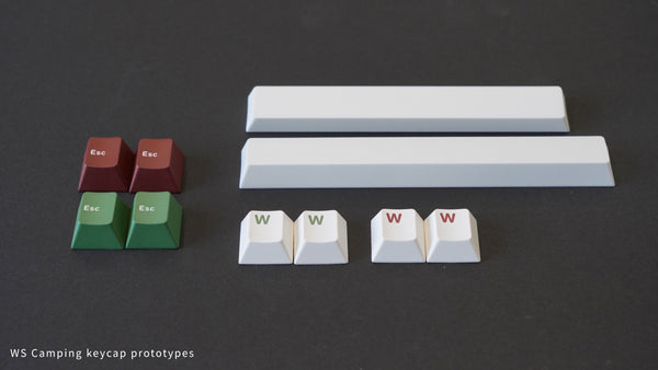 WS Camping Keycaps