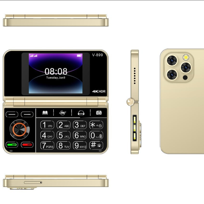 Fonepia-M10: The World’s Smallest Flip Smartphone, Portable and Powerful