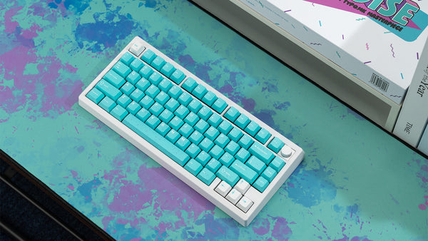 WS Purquoise Keycaps Set