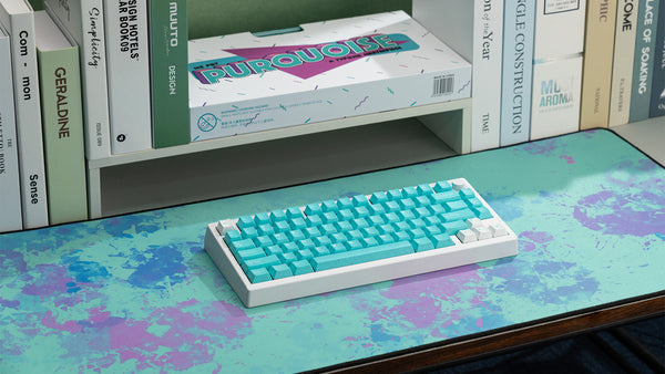 WS Purquoise Keycaps Set