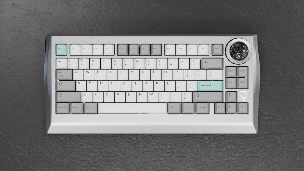 [GB] NAMA Standard Edition-Lunar Silver (Without switch&keycap)