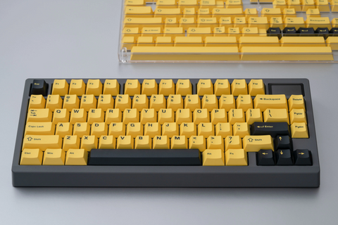 WS Basic Yellow Keycaps