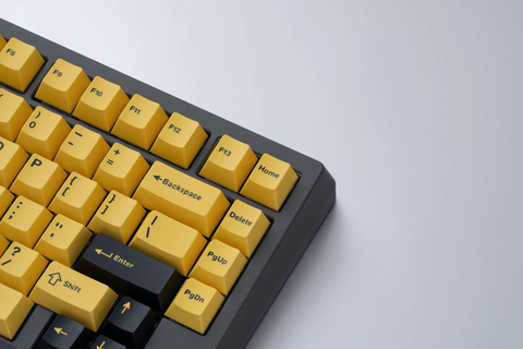 WS Basic Yellow Keycaps