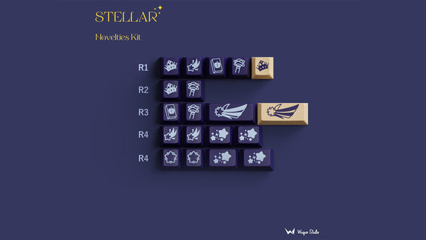 WS Stellar Keycaps