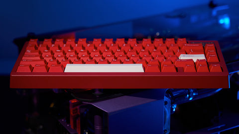 WS Basic Red Keycaps