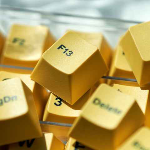 WS Basic Yellow Keycaps