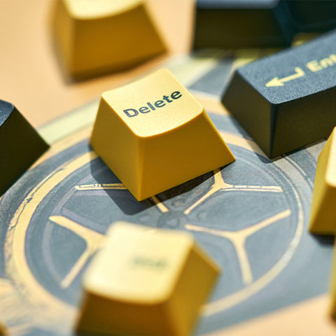 WS Basic Yellow Keycaps