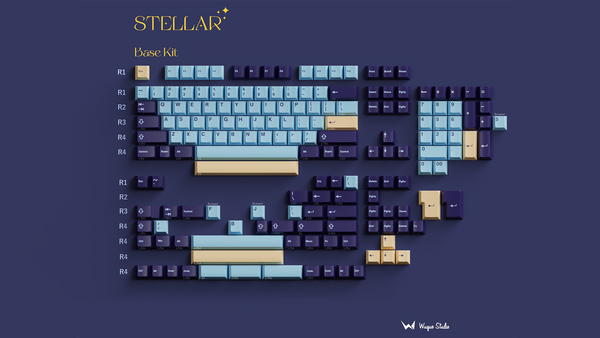 WS Stellar Keycaps